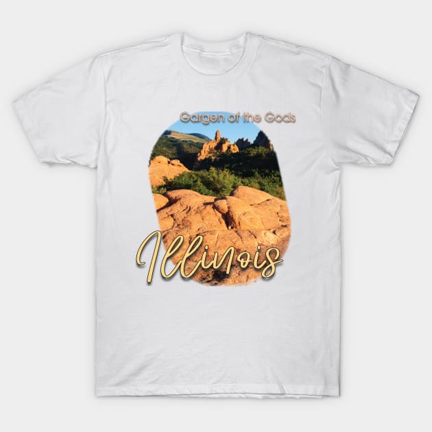 Garden of the gods, Illinois T-Shirt by TeeText